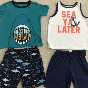 Lot of 2 - Carter's PJ Sets - Size 6